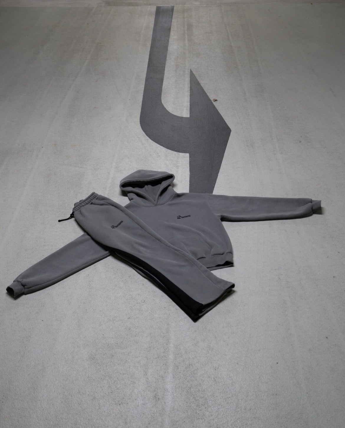 Slide Jogger"Grey/Black"